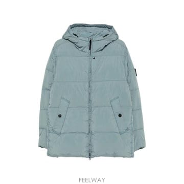 26 FW 스톤아일랜드 4100037 크링클 렙스 NY 다운 재킷 L2S154100037S0A23 TP460