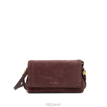 26 FW Coccinelle 코시넬 테스스웨이드 레더 미니 숄더 백 E5VCB550101 TP4602666