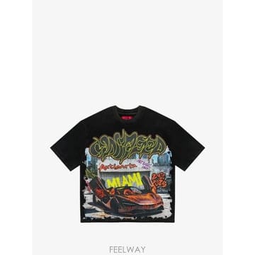 | Other Brand | 26 FW GODSPEED Miami Artlanta graphic print cotton T shirt M26 FW GODSPEED Miami Artlanta graphic print cotton T s