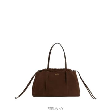 26 FW 타미힐피거 드로스트링 스웨이드 숄더 백 AW0AW19013 TP460266499