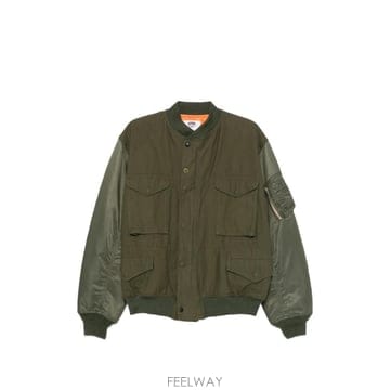 26 FW 준야 와타나베 패널 유틸리티 보머 재킷 WRJ909 TP459425510