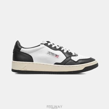 오트리 메달리스트 스니커즈 블랙 화이트