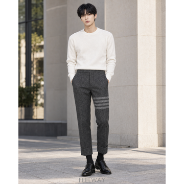 Thom Browne ����� 4�� �׷��� �ø��� �� ���� MTC213A 05385 025����� 4�� �׷��� �ø��� �� ���� MTC213A 05385 025