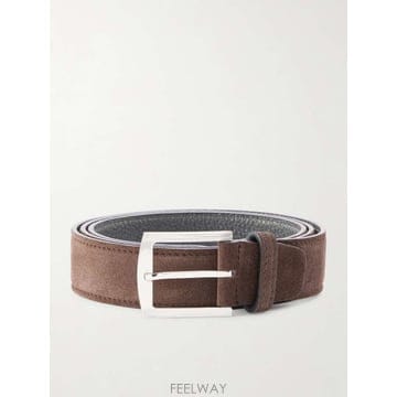 키톤 3.5CM 스웨이드 벨트 USC3P-N00108 B0082122803