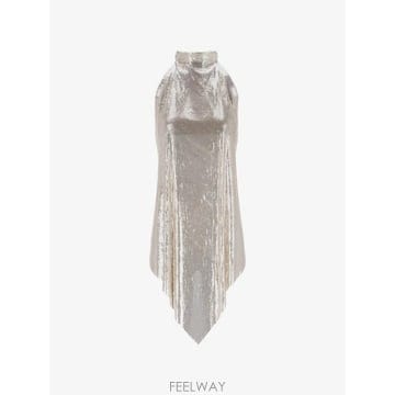 26 FW 스텔라 맥카트니 chainmail halterneck top 6T03203IU356 TP46023