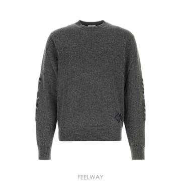 Burberry [X45]������ 8132527 A2232 ���� ������ ��Ʈ ����� Dark grey wool sweater[X45]������ 8132527 A2232 ���� ������ ��Ʈ ����� Dark