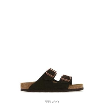Birkenstock [X45]���˽�Ź 1027083 MOCCA ���� ������ ���� �ø��ö� �÷����� Dark brown suede[X45]���˽�Ź 1027083 MOCCA ���� ������ ���� �ø��ö� 