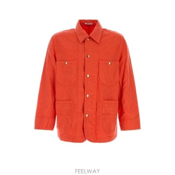 AURALEE [X45]���� A26SB01DO REDORANGE ���� �������� ���� ĳ�־����� Coral wool ble[X45]���� A26SB01DO REDORANGE ���� �������� ���� ĳ