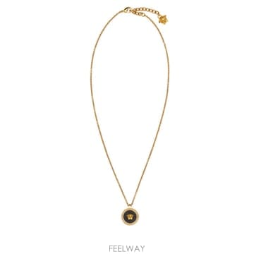 Versace [X45]������ü DG17255DJMR K41T ���� ����� ��Ŭ���� �Ǽ��縮 Gold metal neckl[X45]������ü DG17255DJMR K41T ���� ����� ��Ŭ���� ��