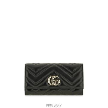 GUCCI [W63]���� 443436AAFAX 1000 ���� ���� ���� ī������ Portafoglio in pelle[W63]���� 443436AAFAX 1000 ���� ���� ���� ī������ Por