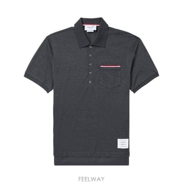 Thom Browne [P13]����� MJP022A01455025 ���� Ŭ���� ĳ�־� ����Ƽ ���μ��� ����Ƽ ���� ���� ž TH[P13]����� MJP022A01455025 ���� Ŭ���� ĳ�־� ����