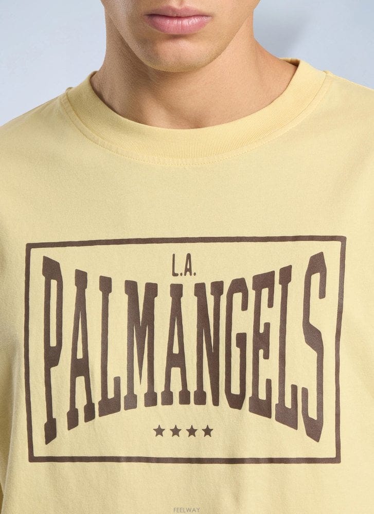 Palm Angels 26 F/W �� ������ ��Ƽ�� �ڽ� �ΰ� ���� Ƽ���� PAMAA03F B011251430426 F/W �� ������ ��Ƽ�� �ڽ� �ΰ� ���� Ƽ���� PAMAA03F