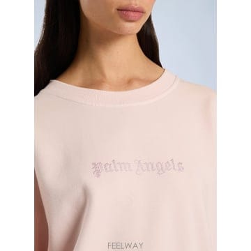 26 F/W 팜 엔젤스 스터드 로고 크루 PAWBA03F26FL033 B0112514348