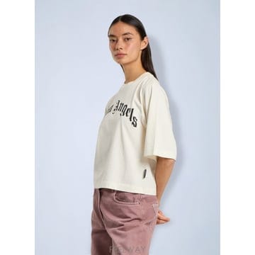 26 F/W 팜 엔젤스 커브 로고 박시 티셔츠 PAWAA03F26JR B0112514356