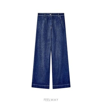 Armani 26 FW ���������Ƹ����� contrast stitching wide leg jeans GW002963AF226 FW ���������Ƹ����� contrast stitching wide leg jea