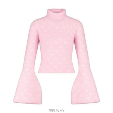 Marine Serre 26FW �������� �ĵ� Ƽ���� WTK093ACKNI0549 PK00 PINK26FW �������� �ĵ� Ƽ���� WTK093ACKNI0549 PK00 PINK