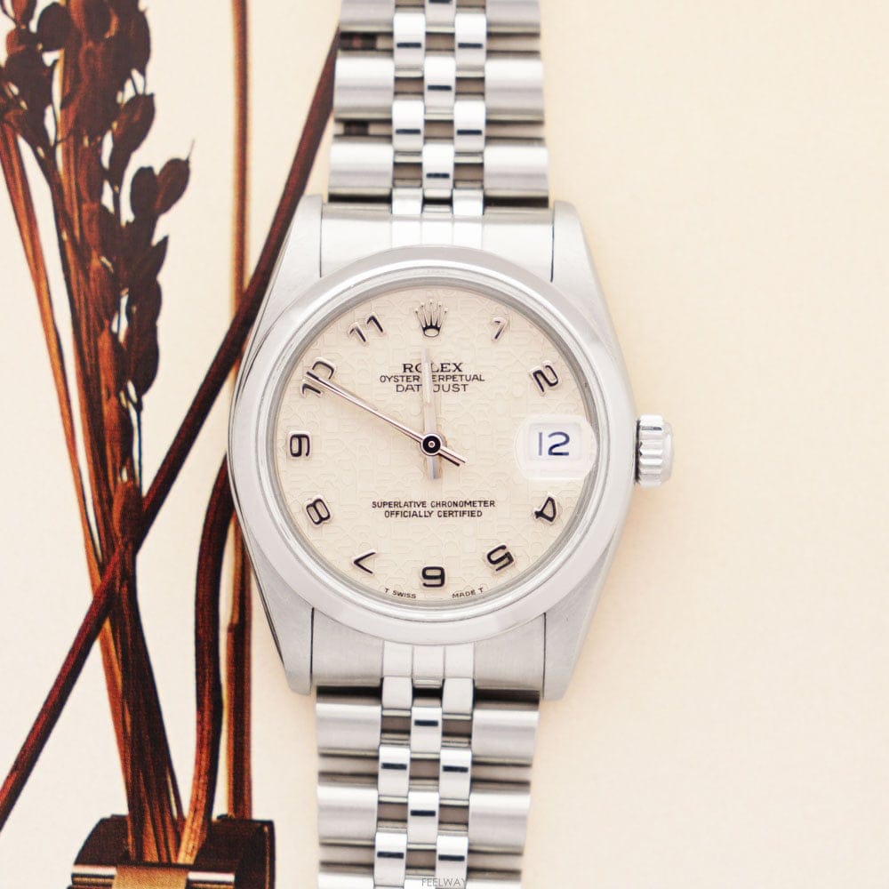 Rolex [��ġ��] �ѷ��� ��Ƽ�� ���̽��� �����߾� ��������Ʈ 31�̸� �ƶ��� Ǯ��Ʈ 68240 [ī���������][��ġ��] �ѷ��� ��Ƽ�� ���̽��� �����߾� ��������Ʈ 31