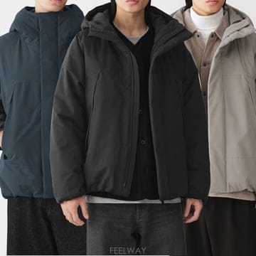 무인양품 MUJI 남성 점퍼 자켓 후드 패딩 방풍 26FW