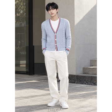 Thom Browne ����� ���̺� ��Ʈ������ ��Ƽġ ����� MKC454A Y1024 480����� ���̺� ��Ʈ������ ��Ƽġ ����� MKC454A Y1024