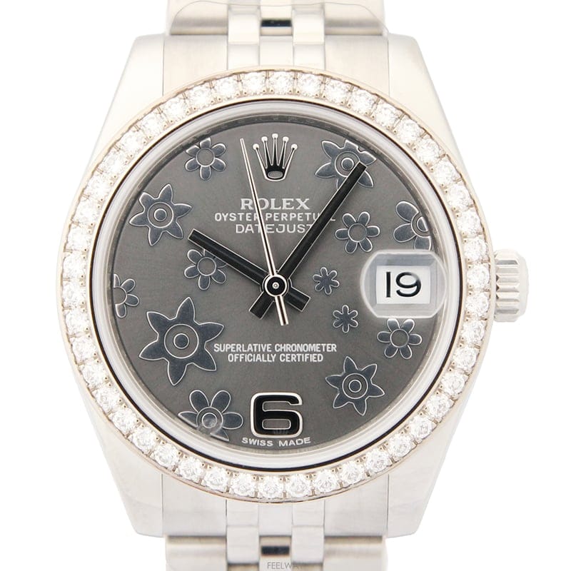 Rolex [��������] ROLEX �ѷ��� ����Ʈ����Ʈ 178384 �����ƽ �������̾Ƽ��� 31mm �ð� Ǯ��[��������] ROLEX �ѷ��� ����Ʈ����Ʈ 178384 �����ƽ 