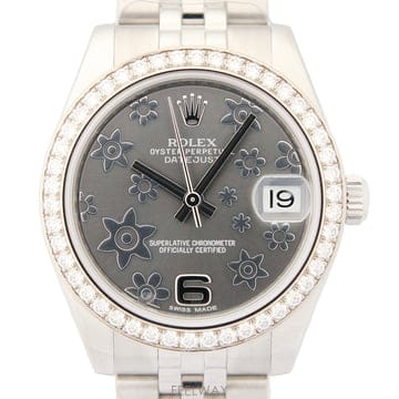 [폴스두잉] ROLEX 롤렉스 데이트저스트 178384 오토매틱 베젤다이아세팅 31mm 시계 풀셋