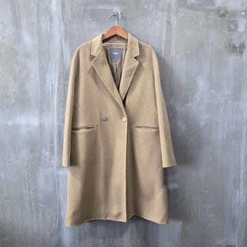 라움맨 더블 블레스티드 캐시미어 코트/남성(XL)/JP1911/새상품수준