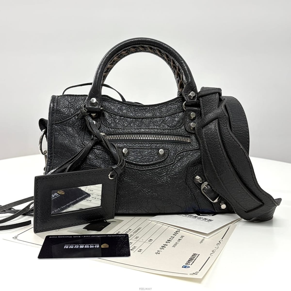 Balenciaga �߷��þư� Ŭ���� �̴� ��Ƽ ���͹� (300295)�߷��þư� Ŭ���� �̴� ��Ƽ ���͹� (300295)
