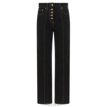 인더샵 VERSACE 베르사체 블랙 데님 팬츠