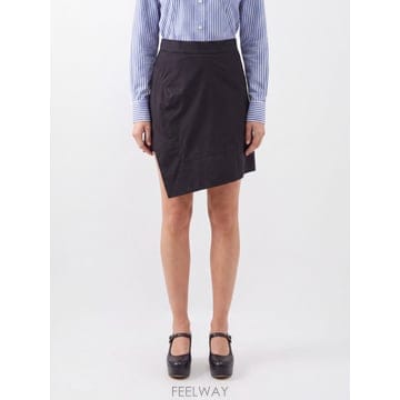 [A6] 비비안 웨스트우드 1K01002RW01CC 여성 미디 스커트 1K01002RW01CC-N401