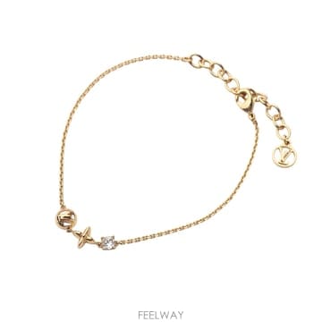 루이비통 M00374 쁘띠 루이 팔찌 브레이슬릿 (25년백화점영수증) 37941-5