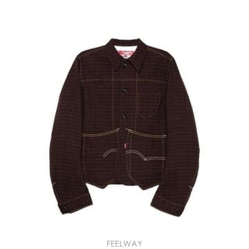 Junya Watanabe 26FW ��Ÿ���� �ؾ� ���� WR J204 BURBK RED BLACK26FW ��Ÿ���� �ؾ� ���� WR J204 BURBK RED BLACK