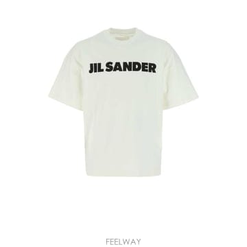 JIL SANDER 26SS ������ ���� Ƽ���� J21GC0001J45148 102 White26SS ������ ���� Ƽ���� J21GC0001J45148 102 White