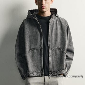 ZARA 자라 릴렉스핏 후드 데님 자켓 2컬러 Z1075