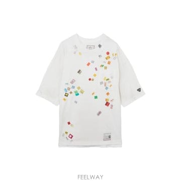 MiharaYasuhiro 26FW ���� ���϶� �߽����� ���� Ƽ���� A17TS591 WHITE26FW ���� ���϶� �߽����� ���� Ƽ���� A17TS591 WHITE
