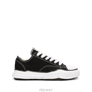 26FW 메종 미하라 야스히로 피터슨 OG 솔 캔버스 로우 A01FW702 BLACK