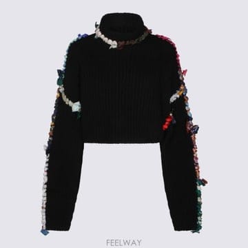 Marine Serre 26FW �������� ������ WTK096ACKNI0552 BK99 BLACK26FW �������� ������ WTK096ACKNI0552 BK99 BLACK