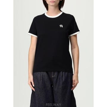 Karl Lagerfeld 26SS Į�����Ʈ ���� Ƽ���� A3W17078 999 black NERO26SS Į�����Ʈ ���� Ƽ���� A3W17078 999 black NERO