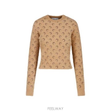 Marine Serre 26FW �������� ������ WTK014B CKNI0549 BG20 BEIGE26FW �������� ������ WTK014B CKNI0549 BG20 BEIGE
