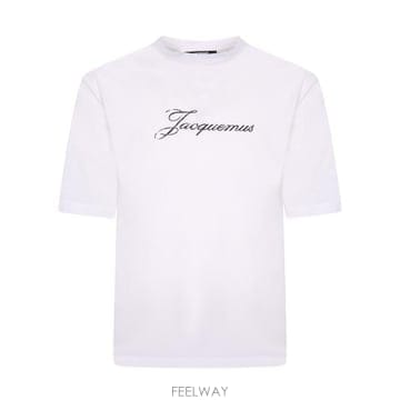 Jacquemus 27FW ��ũ���� ��ũ���� Ƽ���� TSW00596 AJ00289 100 White27FW ��ũ���� ��ũ���� Ƽ���� TSW00596 AJ00289 100 Whi