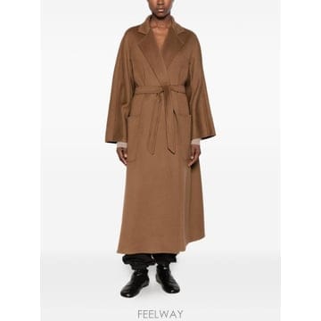 26FW 막스마라 코트 21016473600 036 BROWN