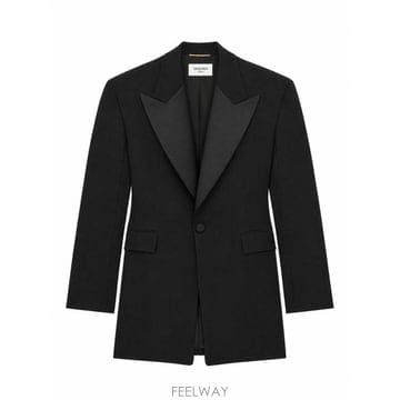 Saint Laurent 26FW ���ζ� �Ƿ� A007SBY5J40 1000 NOIR26FW ���ζ� �Ƿ� A007SBY5J40 1000 NOIR