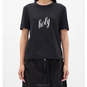 Ann Demeulemeester 26FW �� ����̽��� ���� Ƽ���� B0012545FA045 099 BLACK26FW �� ����̽��� ���� Ƽ���� B0012545FA045 099 BLACK
