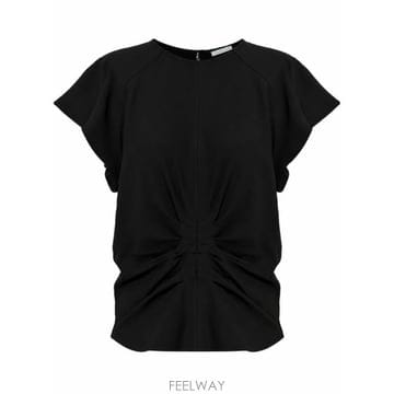 Isabel Marant 26FW ���ں����� ���� Ƽ���� HT0356FED3J03I 01BK BLACK26FW ���ں����� ���� Ƽ���� HT0356FED3J03I 01BK BLACK