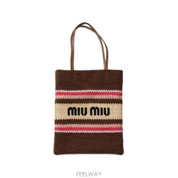 Miu Miu �׶�����Ÿ �ؿ� �̿�̿� ���� CROCHET TOTE BAG 5BG2482DO3F05CP�׶�����Ÿ �ؿ� �̿�̿� ���� CROCHET TOTE BAG 5BG2482
