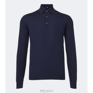 26 FW Fedeli 울 폴로 스웨터 TP581952271