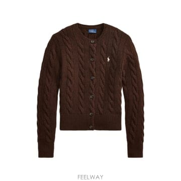 Ralph Lauren ���� �����η� cable knit wool cashmere cardigan 12269061636360 TP7���� �����η� cable knit wool cashmere cardigan 122690