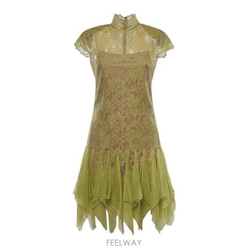 Valentino 26SS �߷�Ƽ�� ���̽� �̴� �巹�� 8B0VAKA5A6AC8Z TP58225961826SS �߷�Ƽ�� ���̽� �̴� �巹�� 8B0VAKA5A6AC8Z TP5822