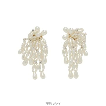 Simone Rocha 26 FW �ø� �λ� ��Ƽ�� ���鸮�� �̾ 262405F02200026 FW �ø� �λ� ��Ƽ�� ���鸮�� �̾ 262405F022000