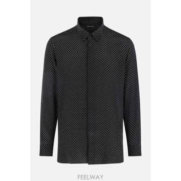 TOM FORD [E32]������ HRN009FMS131NWA ���� ���� ���� TOM FORD silk shirt with g[E32]������ HRN009FMS131NWA ���� ���� ���� TOM FORD si