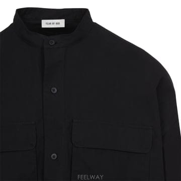Fear of God [D14]�Ǿ���갫 RW01753 0162 BLACK ���� ���� ���� MILITARY SHIRT[D14]�Ǿ���갫 RW01753 0162 BLACK ���� ���� ���� MILI